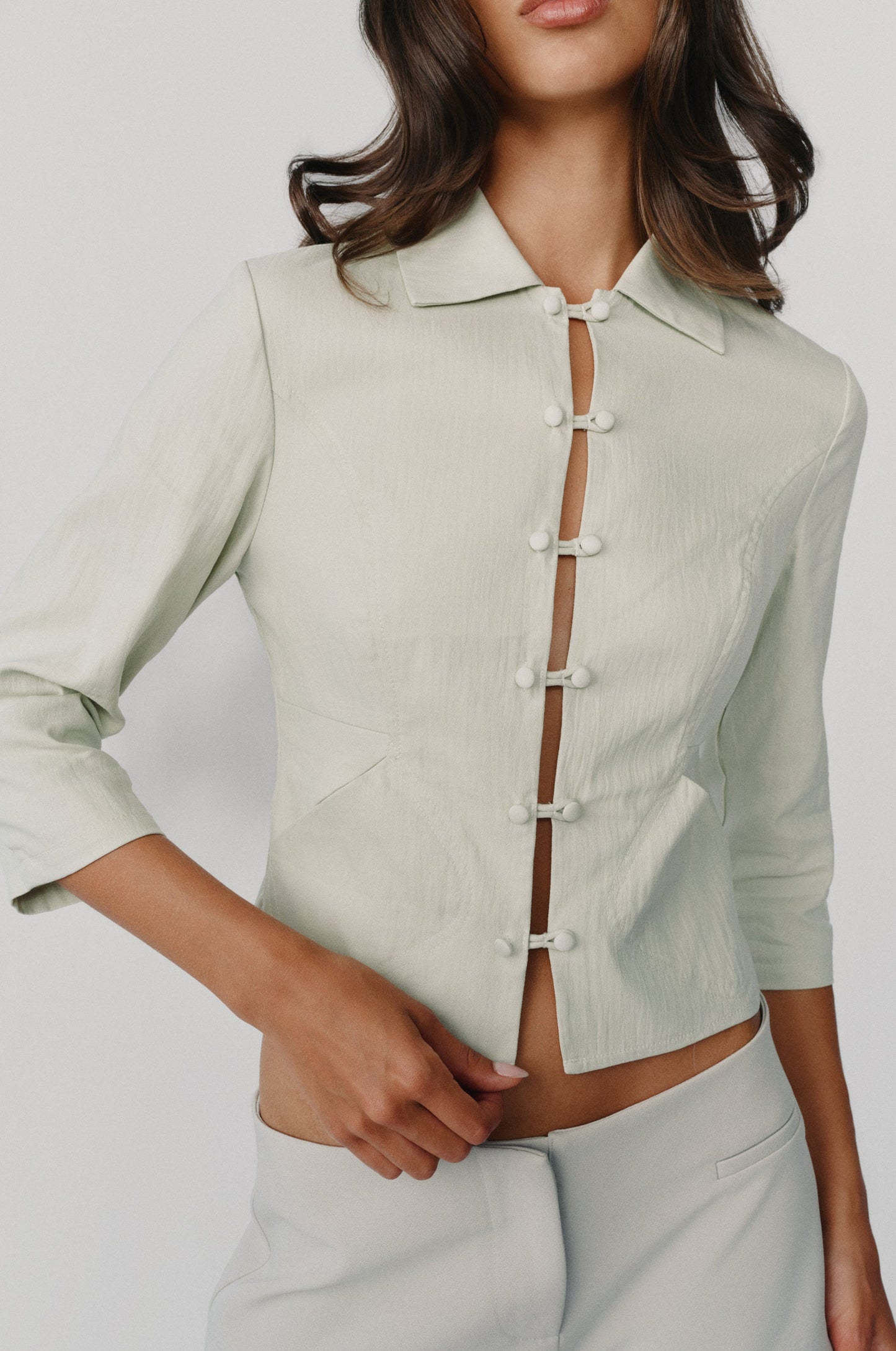Reya Jacket (Dusty Sage)