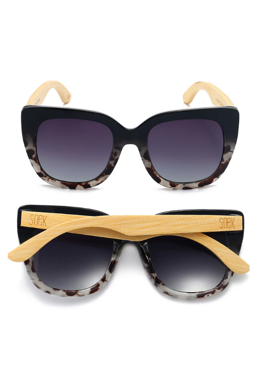 Kabana Sunglasses | Riviera | /Ivory Tortoise (Black)