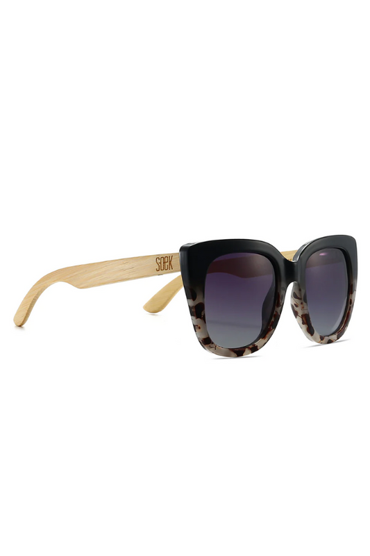 Image of Sunglasses. Productname: Sunglasses | Riviera | Black/Ivory Tortoise in Black colour by brand - Kabana