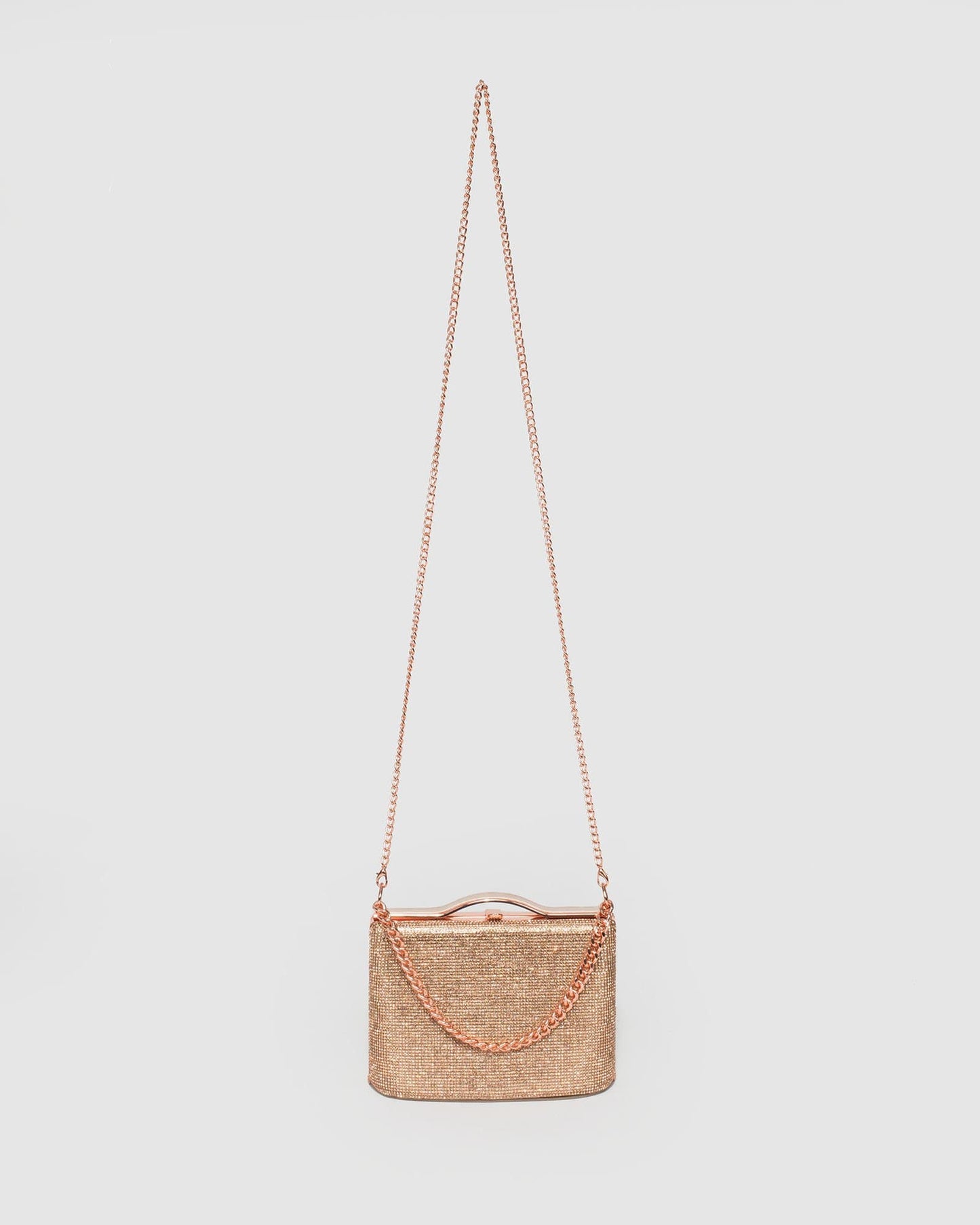 Colette by Colette Hayman Tullia Chain Bag (Rose Gold)