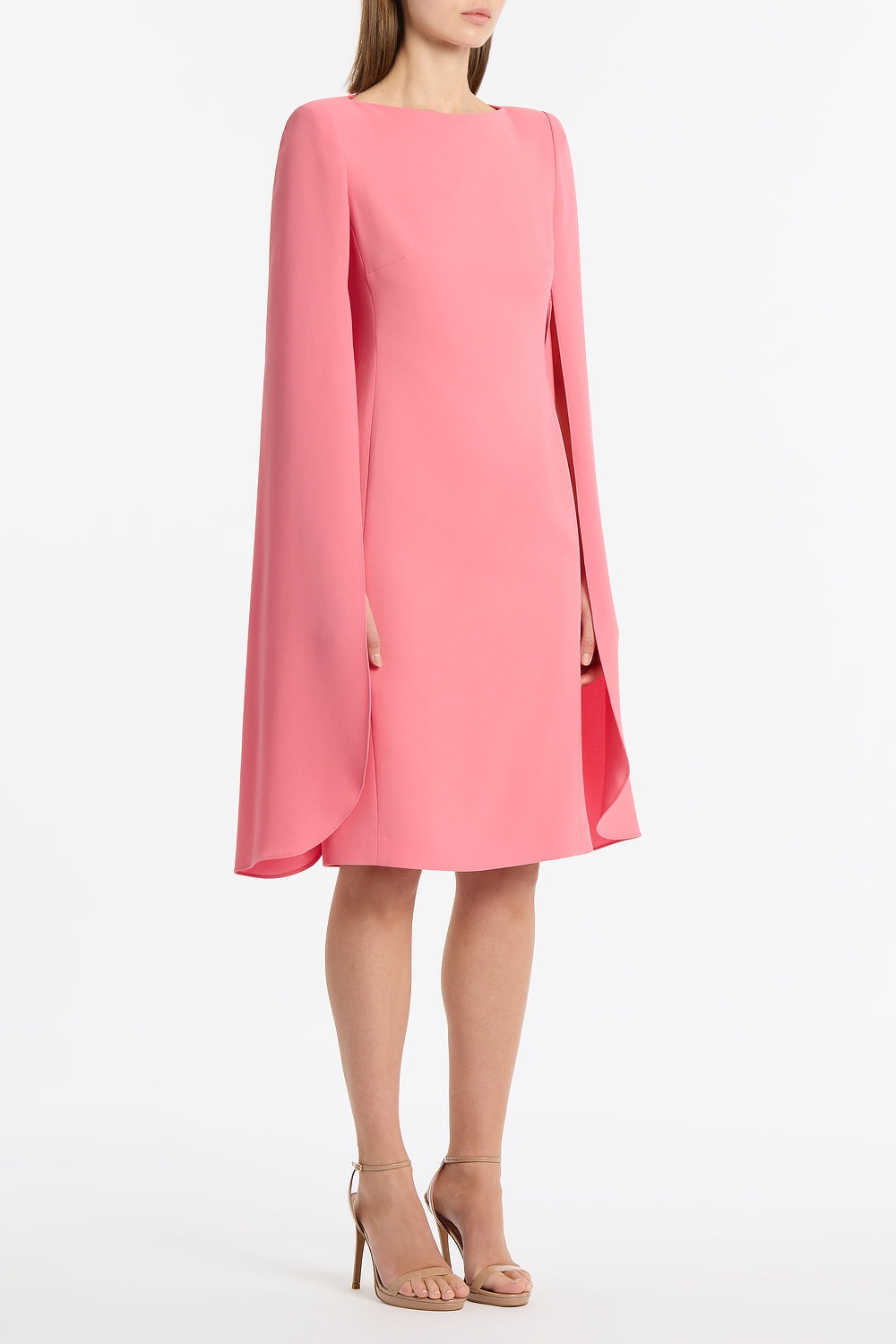Carla Zampatti Rose Crepe Lovero Dress (Pink)