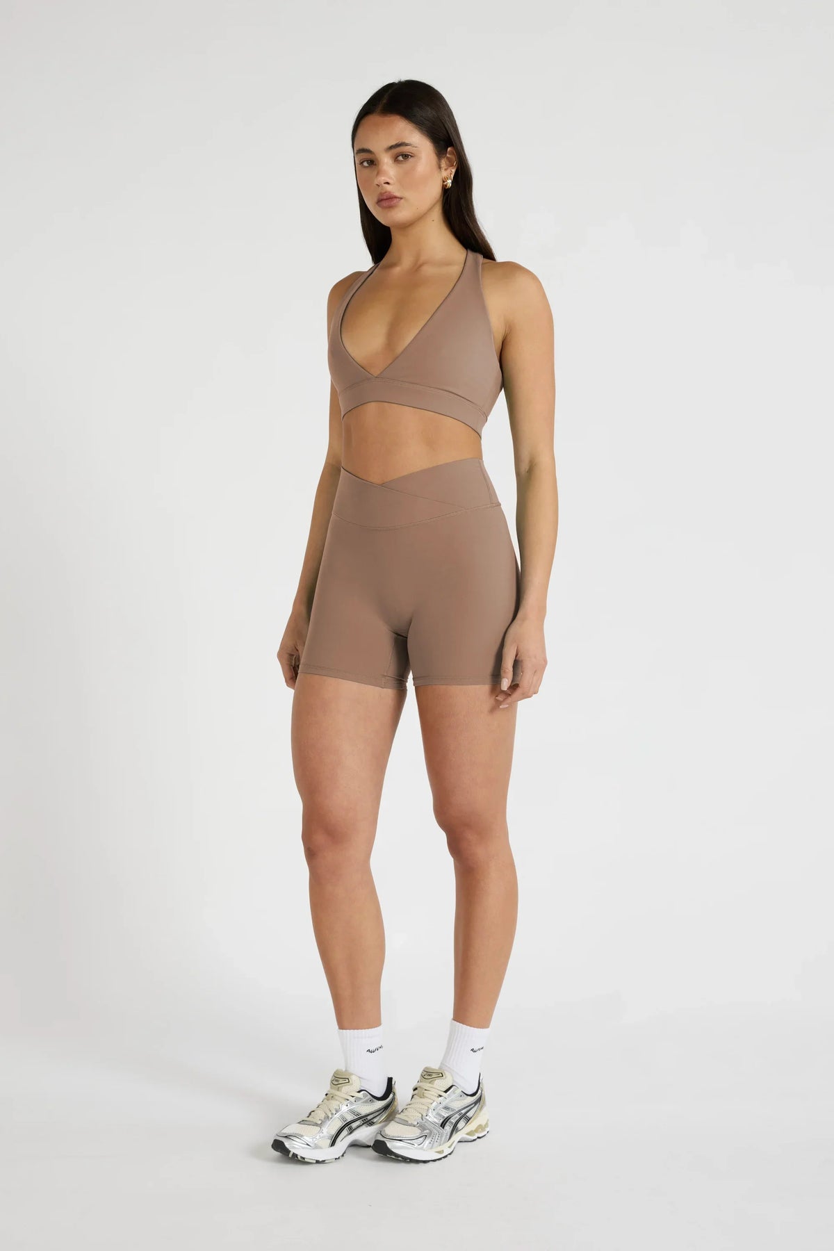 ALLFENIX CloudCore V-Waist 5" Bike Short (Latte)