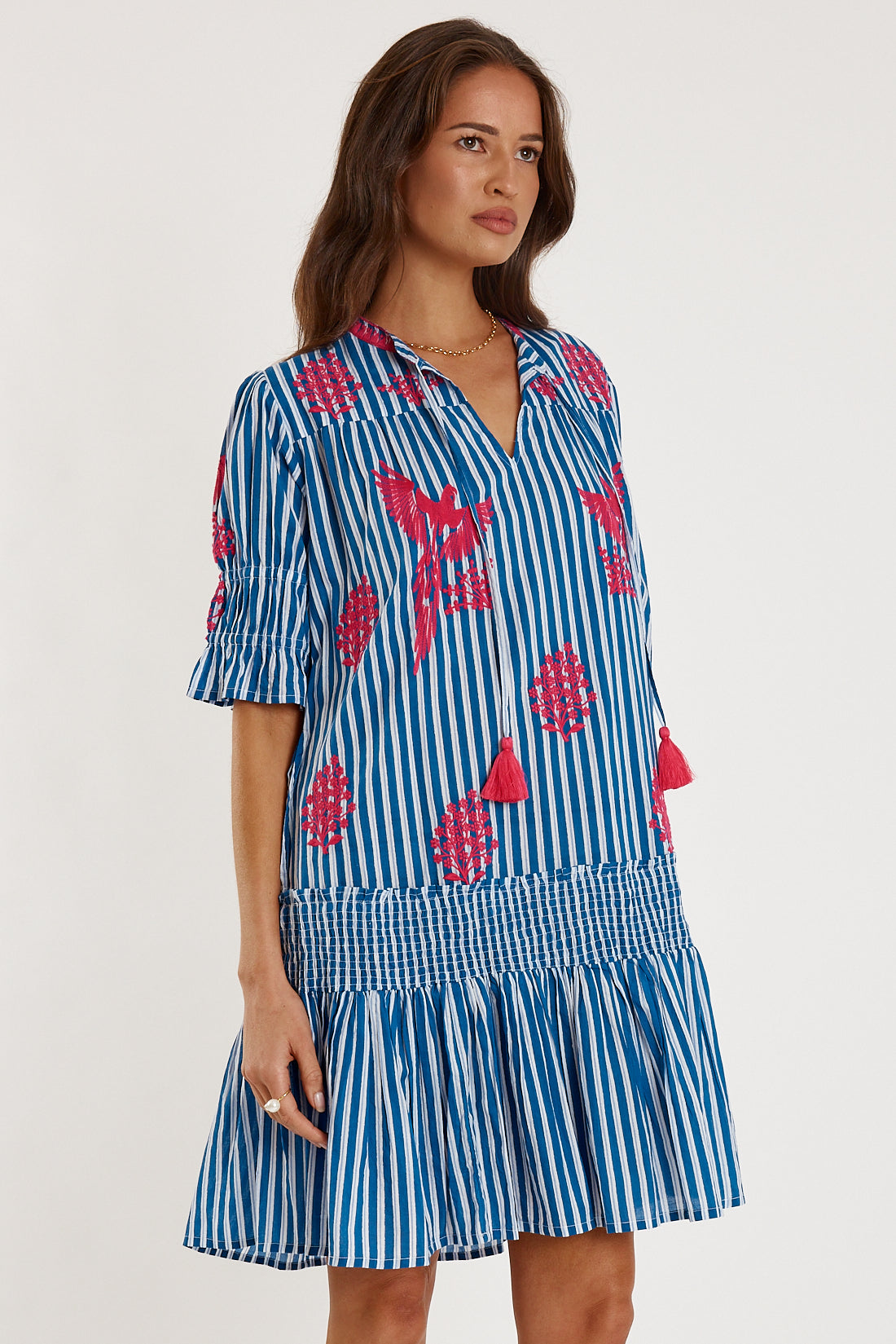 Rubyyaya Antibes Dress (Blue)