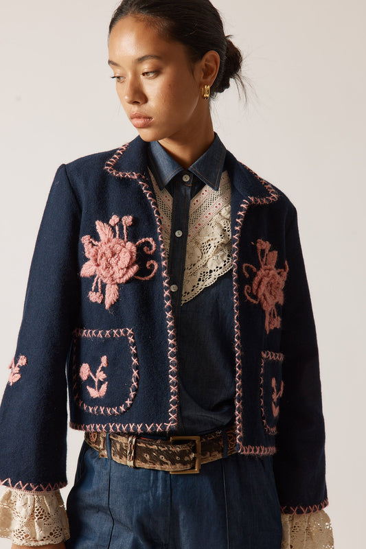 Rubyyaya Antiquity Jacket (Navy)
