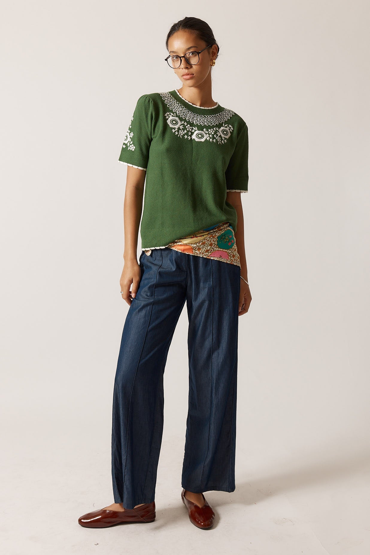 Rubyyaya Ariel Sweater (Green)