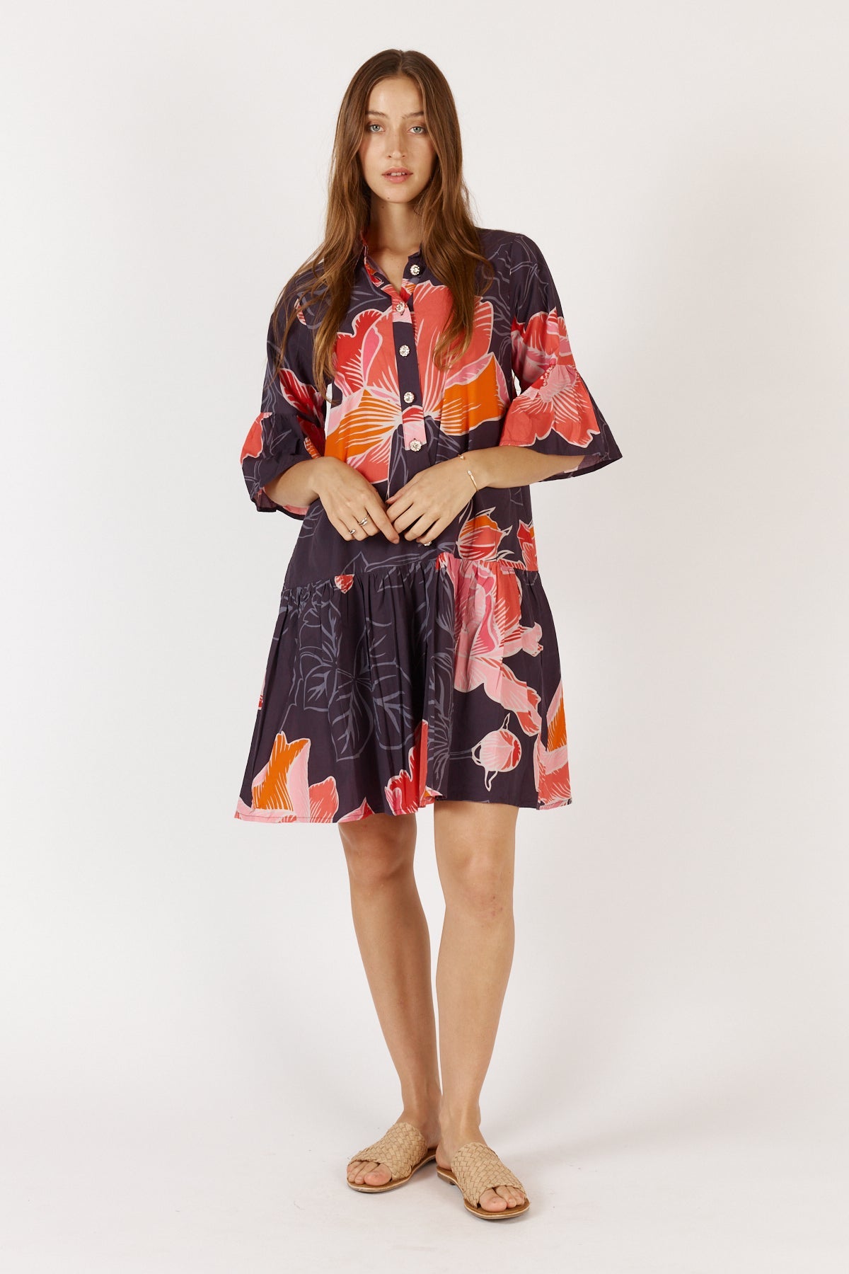 Image of Dresses. Product name - Rubyyaya Aurora Dress Dark in Dark colour by brand - Rubyyaya