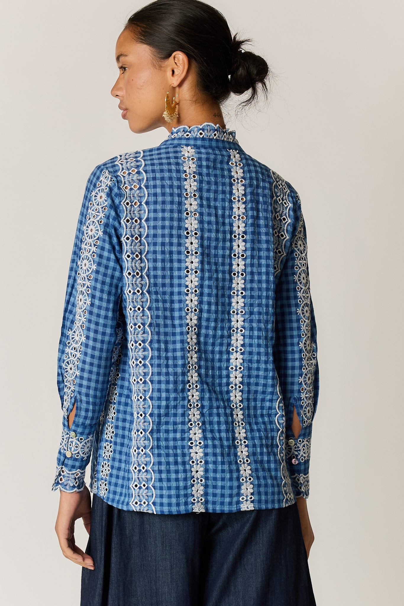 PRE SALE | Rubyyaya Avery Lace Top (Check)