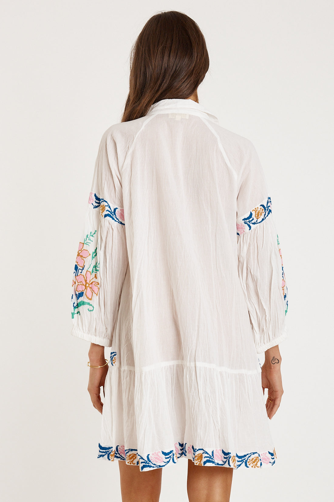 Rubyyaya Brittany Dress (White)