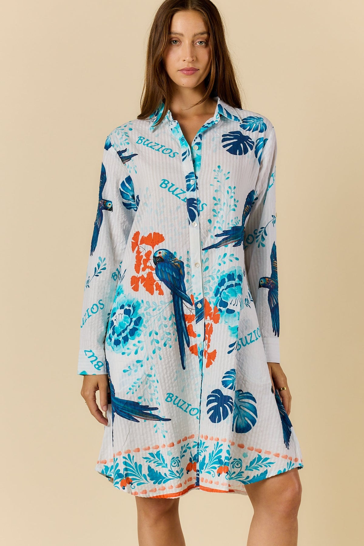 Image of Dresses. Product name - Rubyyaya Buzios Shirtmaker in Shirtmaker colour by brand - Rubyyaya