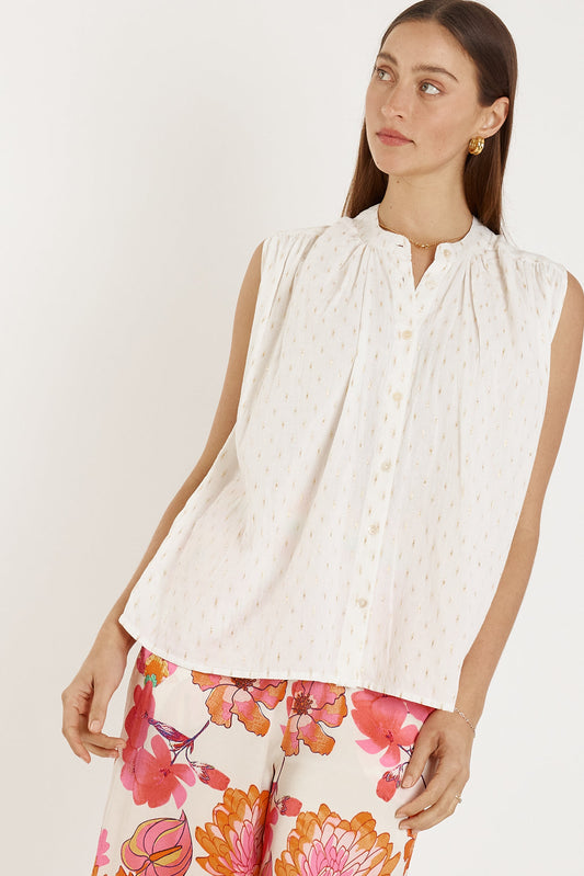 Rubyyaya Calvi Top (White)