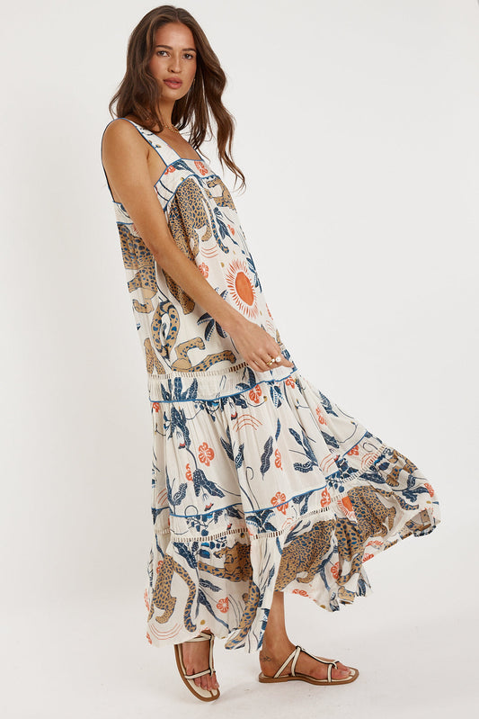 Image of Dresses. Productname: Rubyyaya Celine Sundress Print in Print colour by brand - Rubyyaya