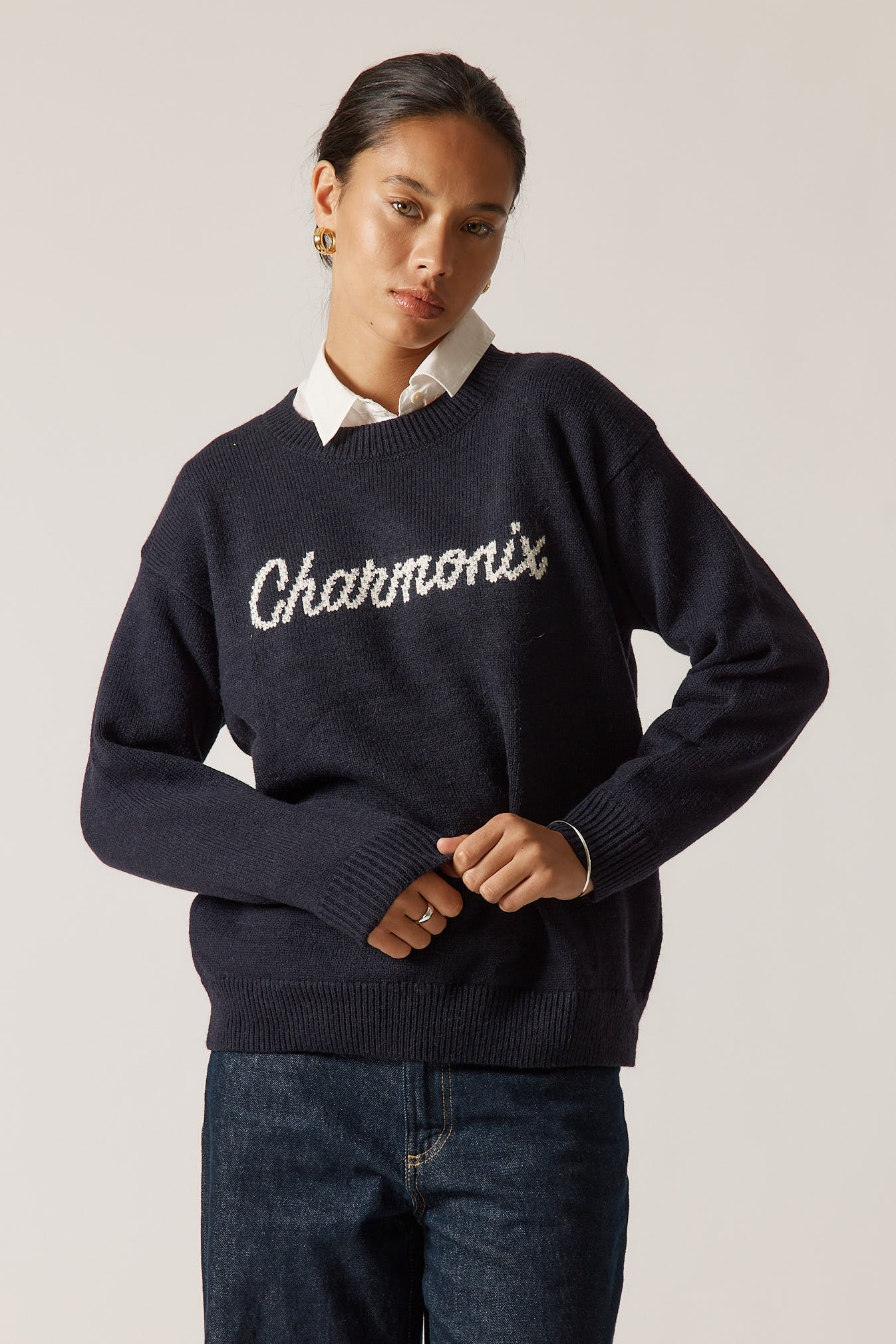 Rubyyaya Chamonix Sweater (Navy)