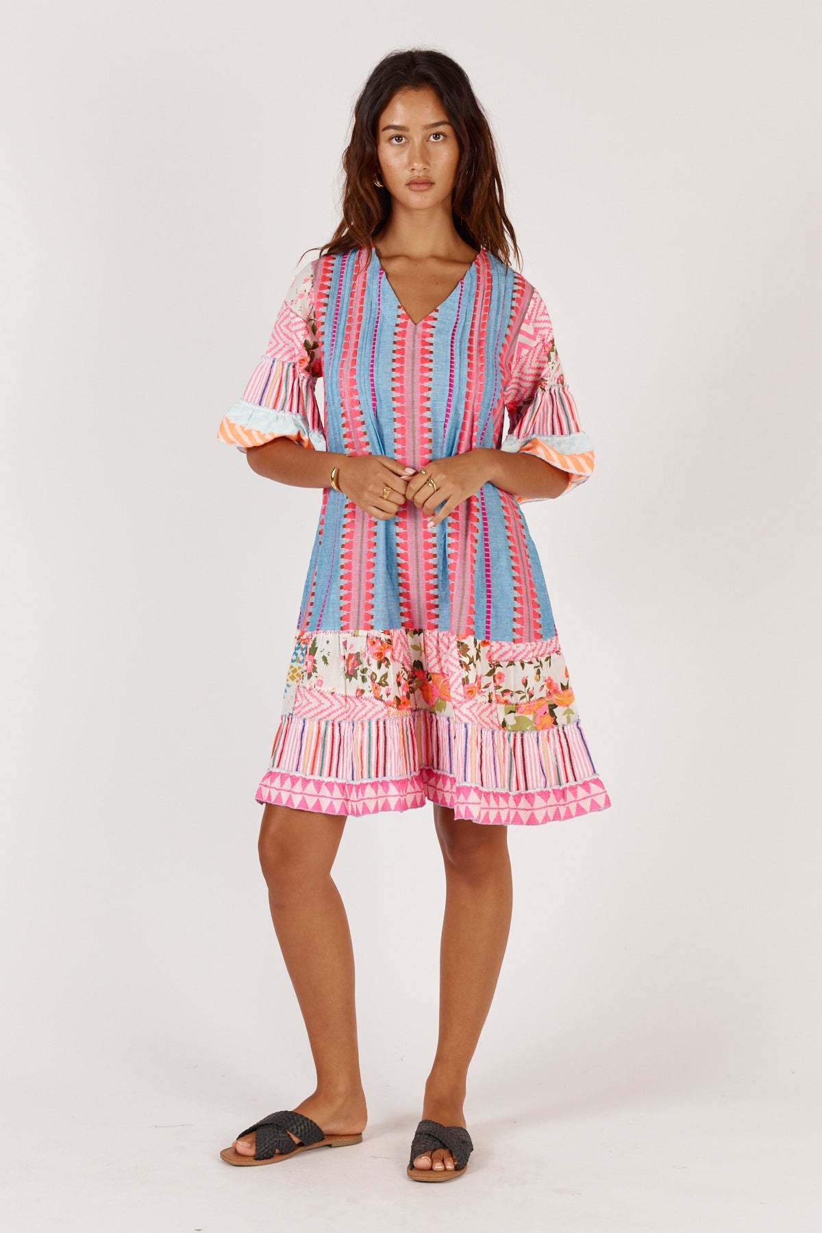 Rubyyaya Corfu Dress (Multi)