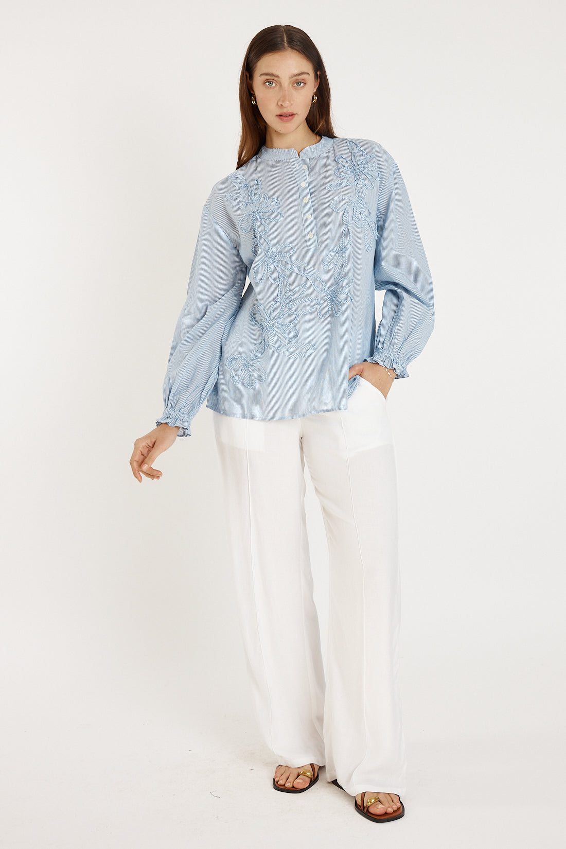 Rubyyaya Cornelli Shirt (Stripe)
