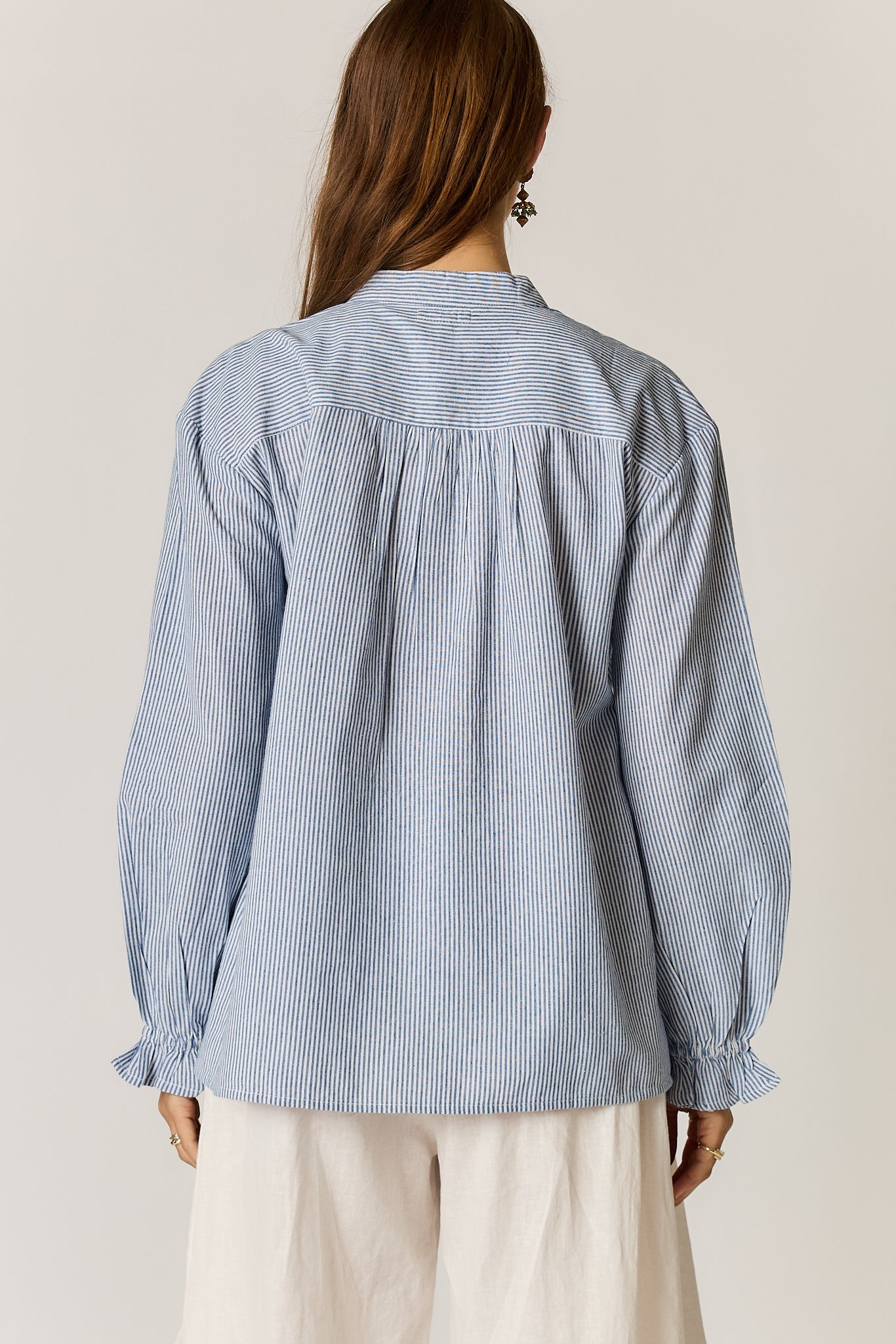 Rubyyaya Cornelli Shirt Stripe (Blue)