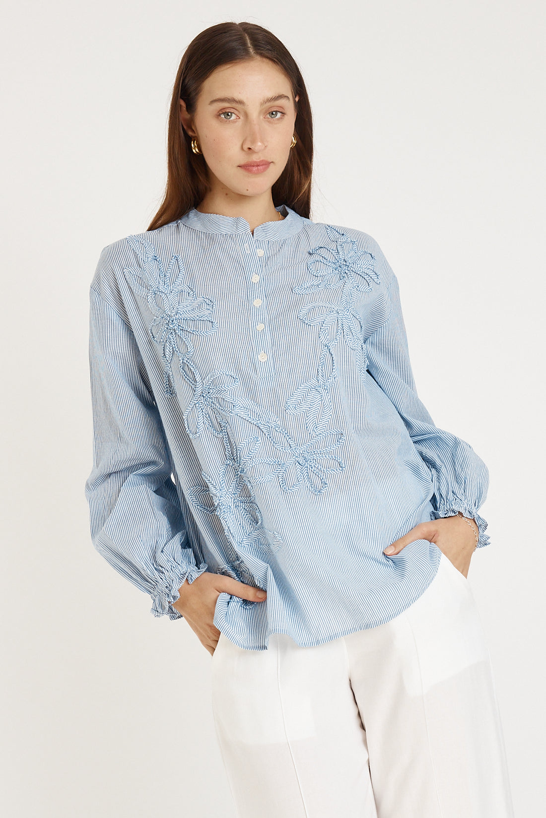 Rubyyaya Cornelli Shirt (Stripe)