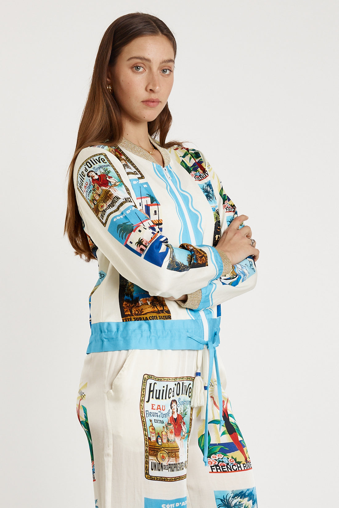 Rubyyaya Corsica Bomber (Print)