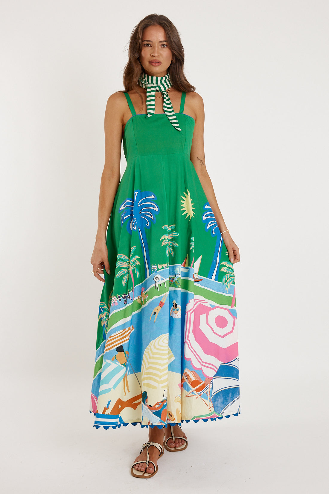 Rubyyaya Cote D'Azur Sundress (Print)