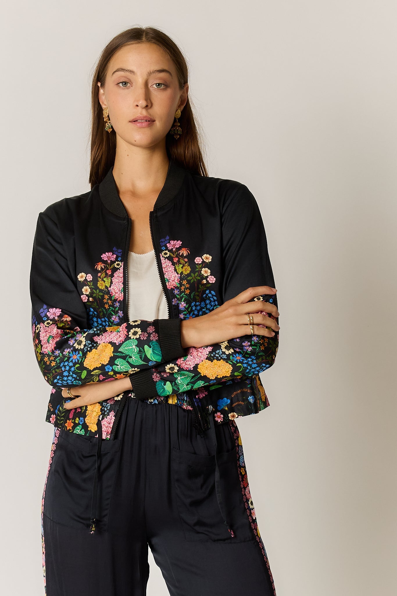 Image of Coats & Jackets. Product name - Rubyyaya Delicia Jacket Black in Black colour by brand - Rubyyaya