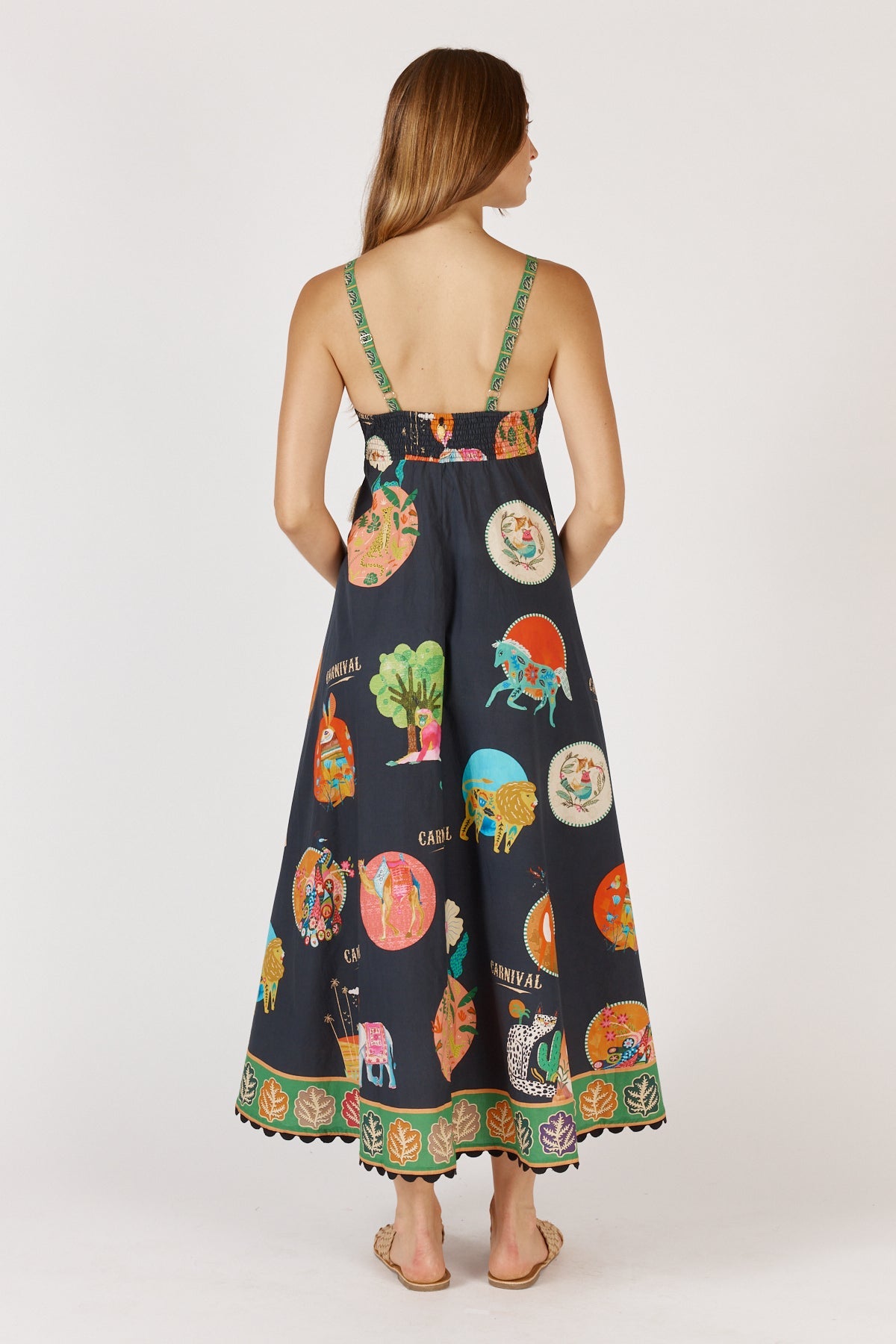 Rubyyaya Down Under Sundress (Black)