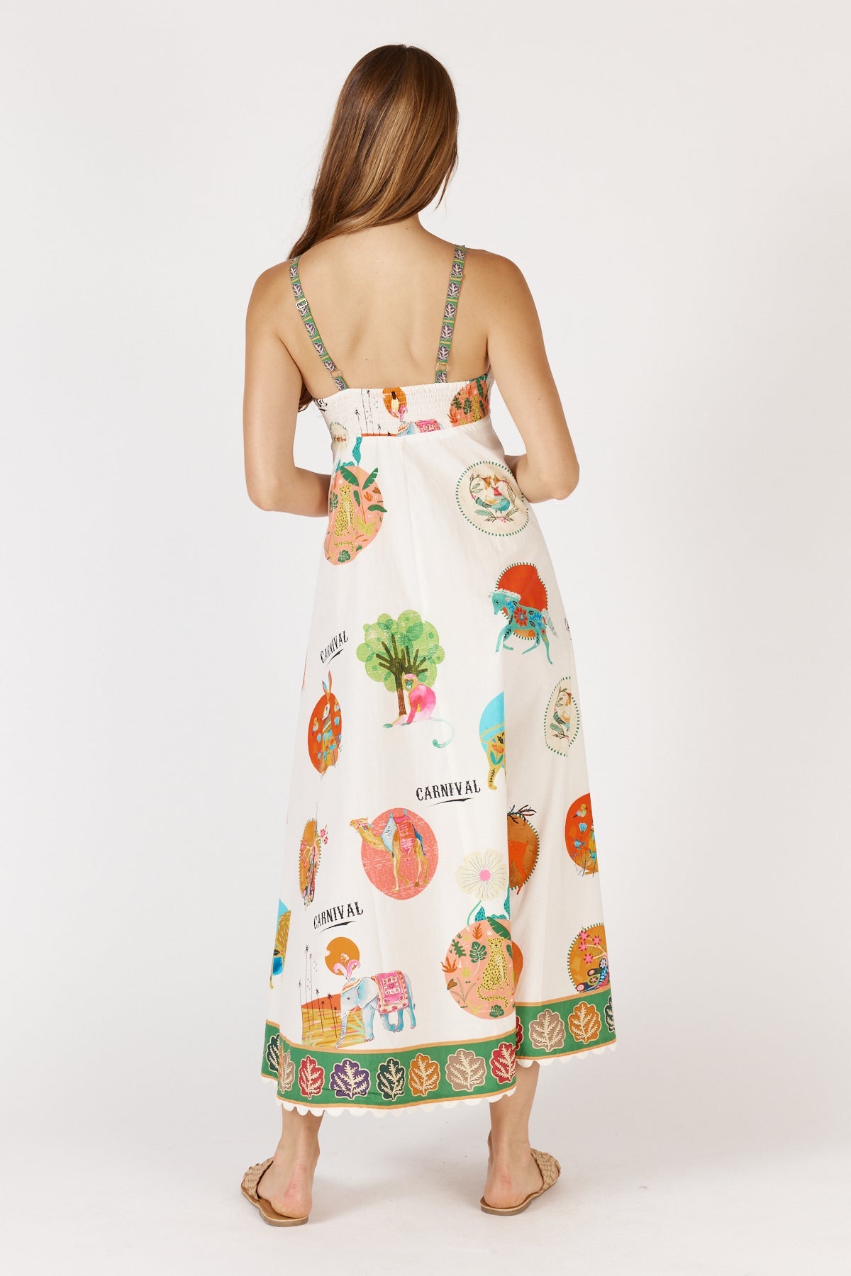 Rubyyaya Down Under Sundress (White)
