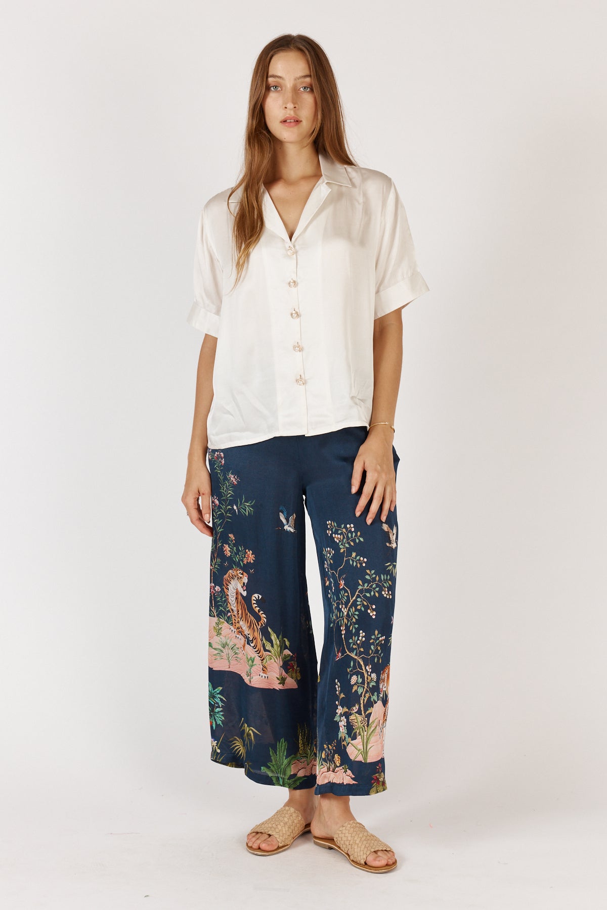 Rubyyaya Georgia Shirt (Cream)