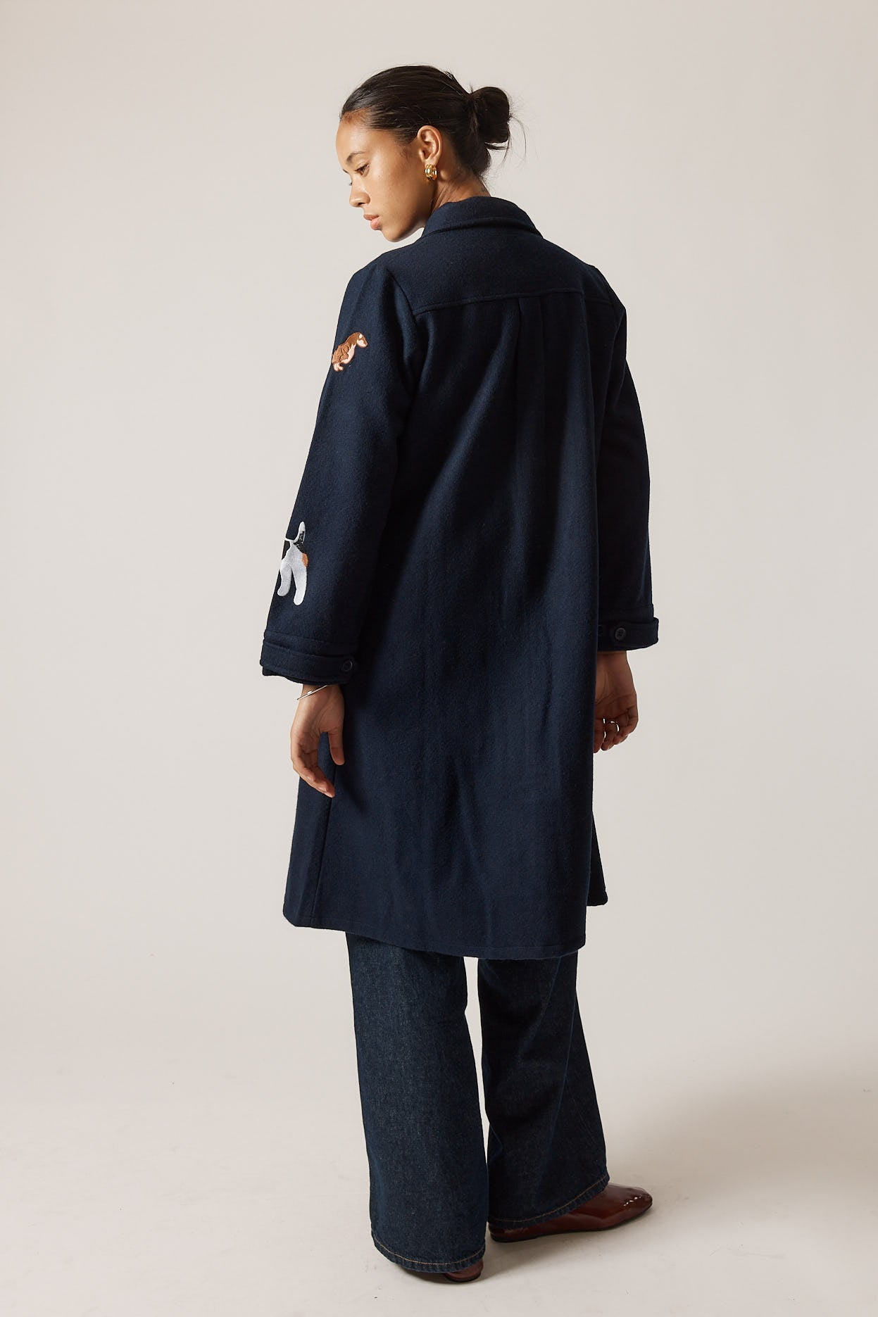Rubyyaya Haute Dog Trench (Navy)