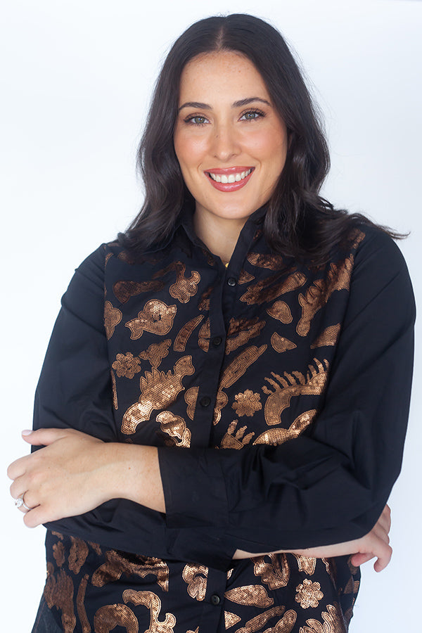 Image of Shirts. Productname: Rubyyaya Juleas Shirt Black in Black colour by brand - Rubyyaya