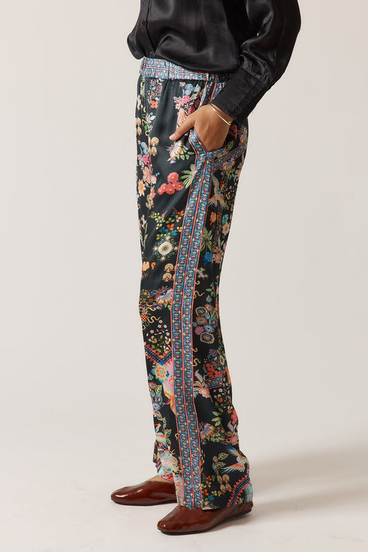 Rubyyaya Lala Pant (Steel)