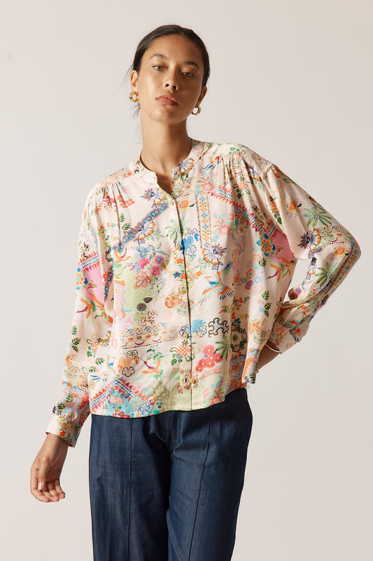 Image of Shirts. Productname: PRE SALE | Rubyyaya Lala Shirt Pink in Pink colour by brand - Rubyyaya