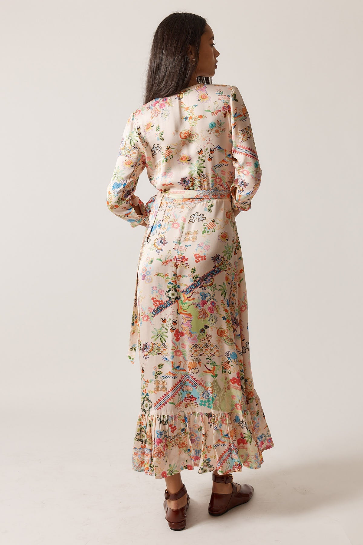 Rubyyaya Lala Wrap Dress (Pink)
