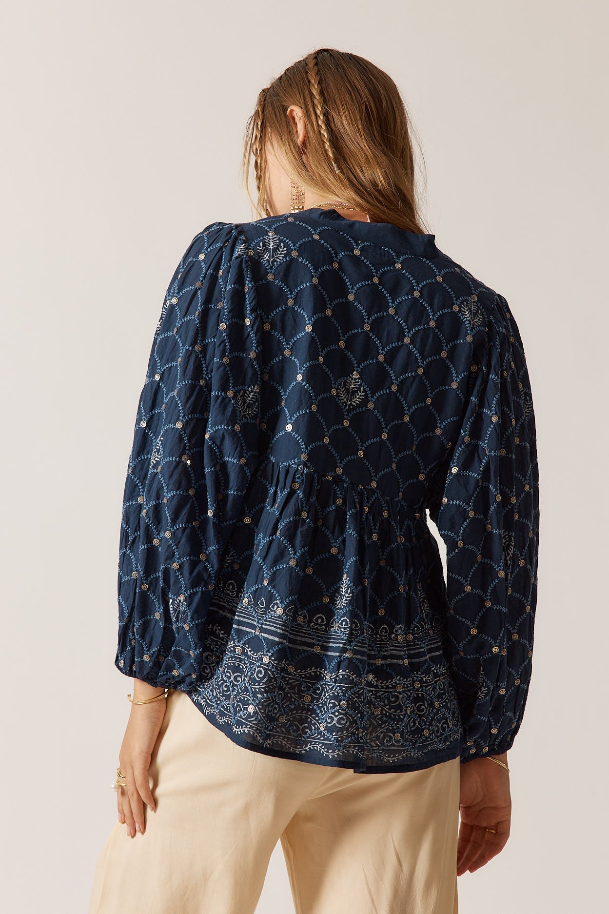 Rubyyaya Locket of Love Top (Navy)