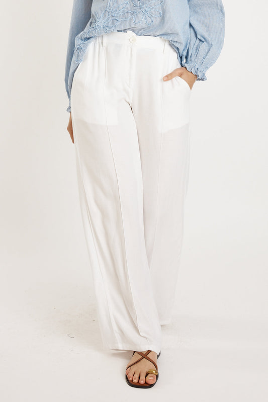 Rubyyaya Lucinda Pant (White)