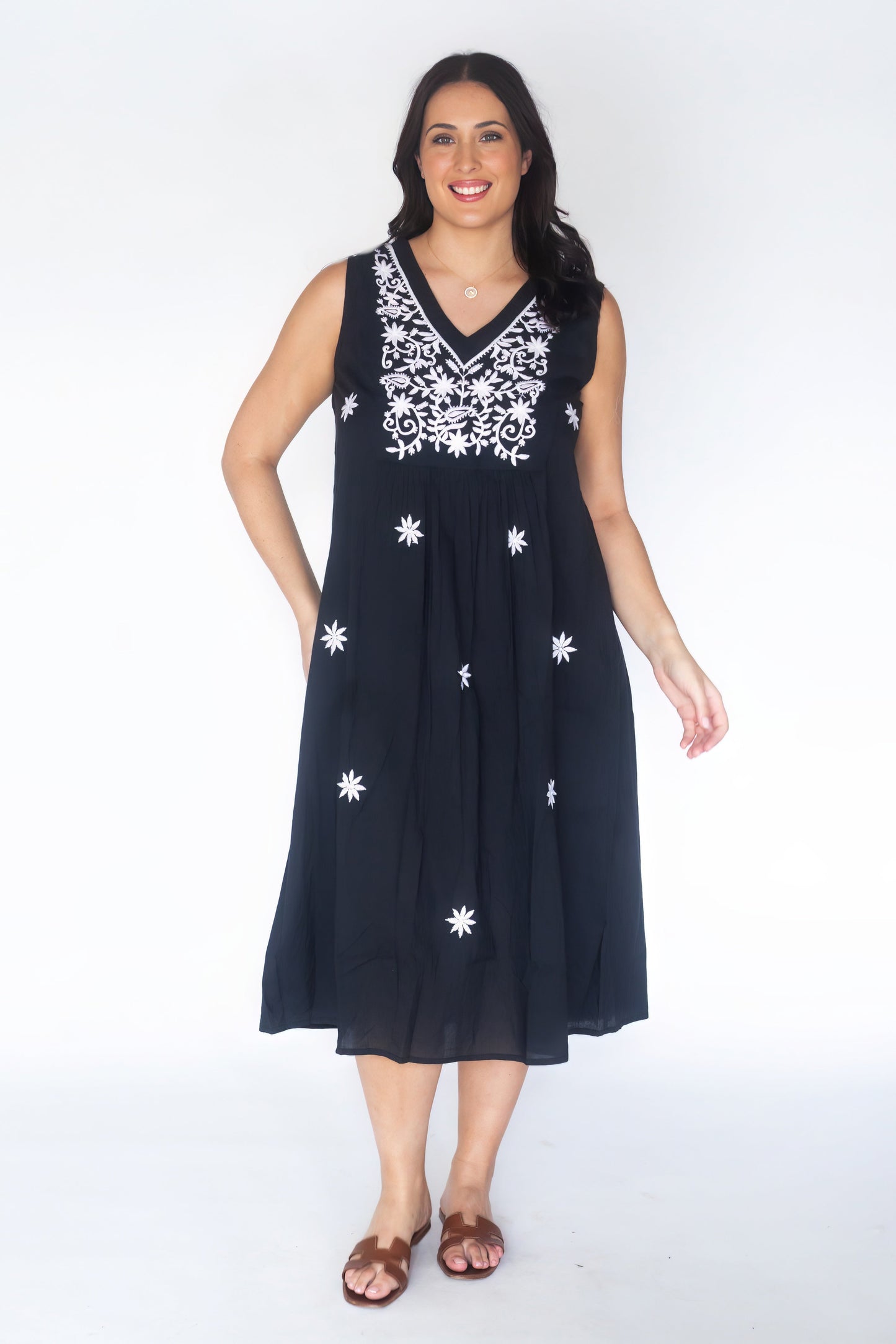 Image of Dresses. Productname: Rubyyaya Manuelito Midi Black in Black colour by brand - Rubyyaya