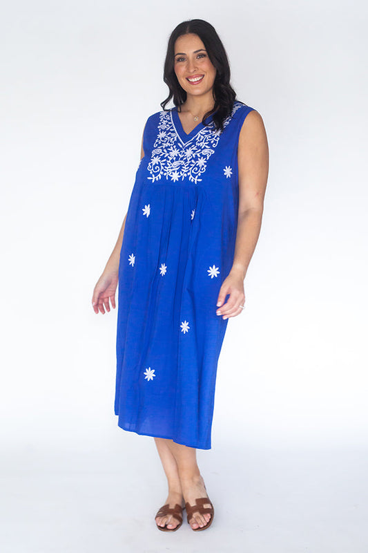 Rubyyaya Manuelito Midi Royal (Blue)