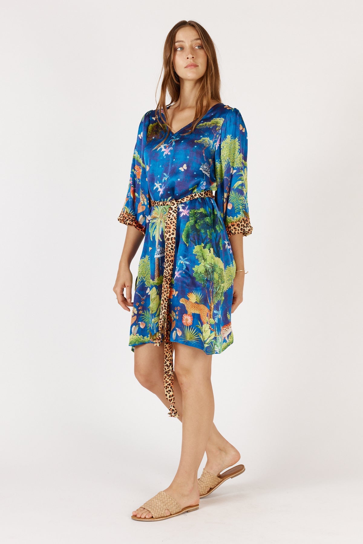 Rubyyaya Mataram Dress (Navy)