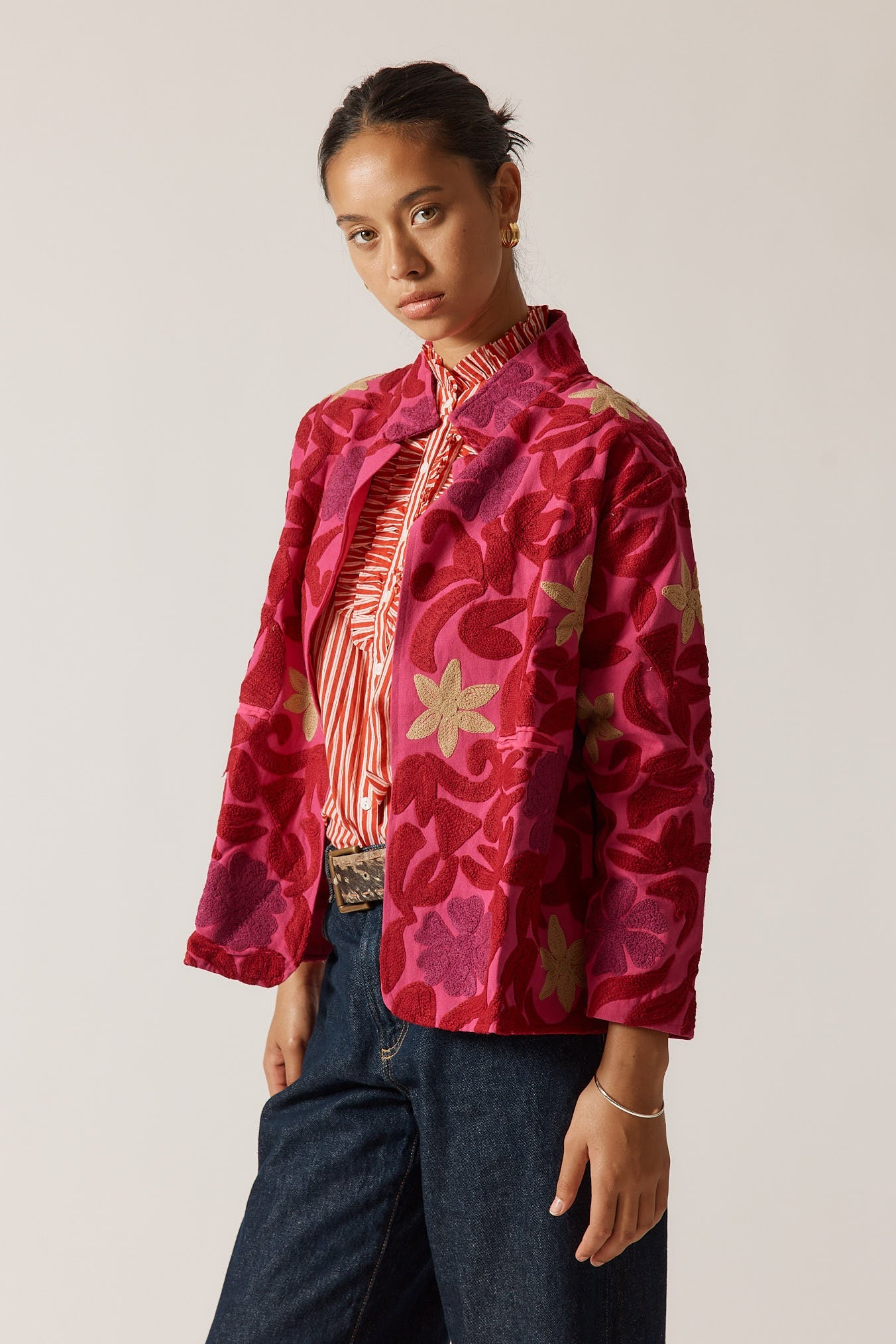 Rubyyaya Meadow Field Jacket (Pink)