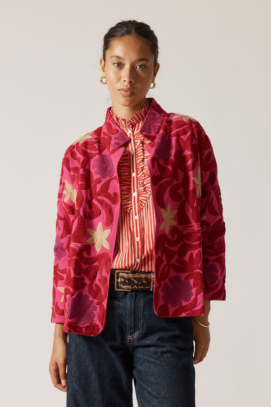 Rubyyaya Meadow Field Jacket (Pink)
