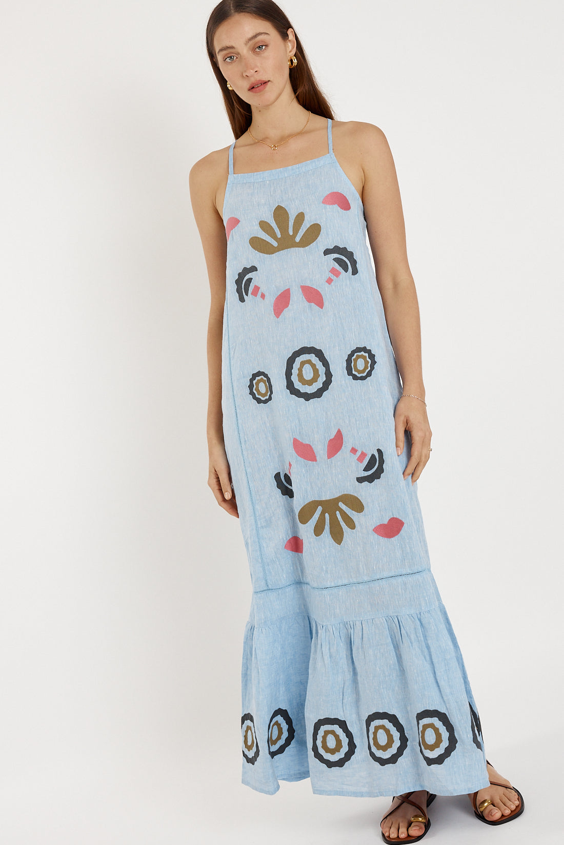Rubyyaya Monoki Dress (Chambray)