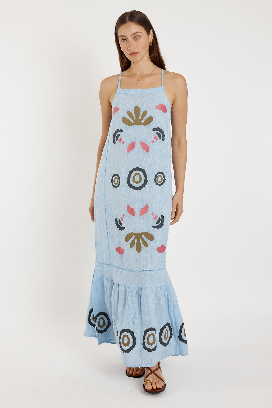 Rubyyaya Monoki Dress (Chambray)