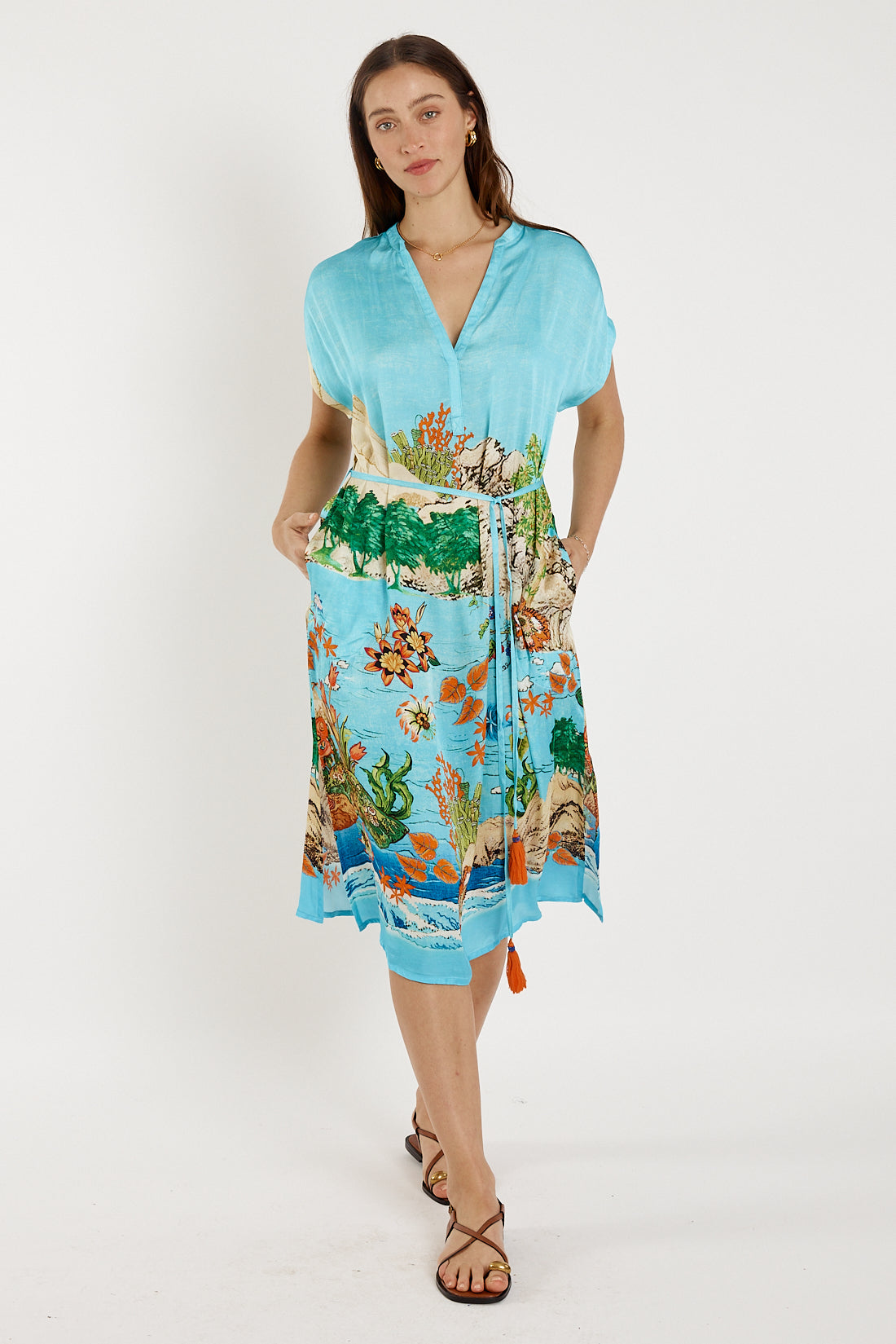 Image of Dresses. Productname: Rubyyaya Montpellier Dress Print in Print colour by brand - Rubyyaya