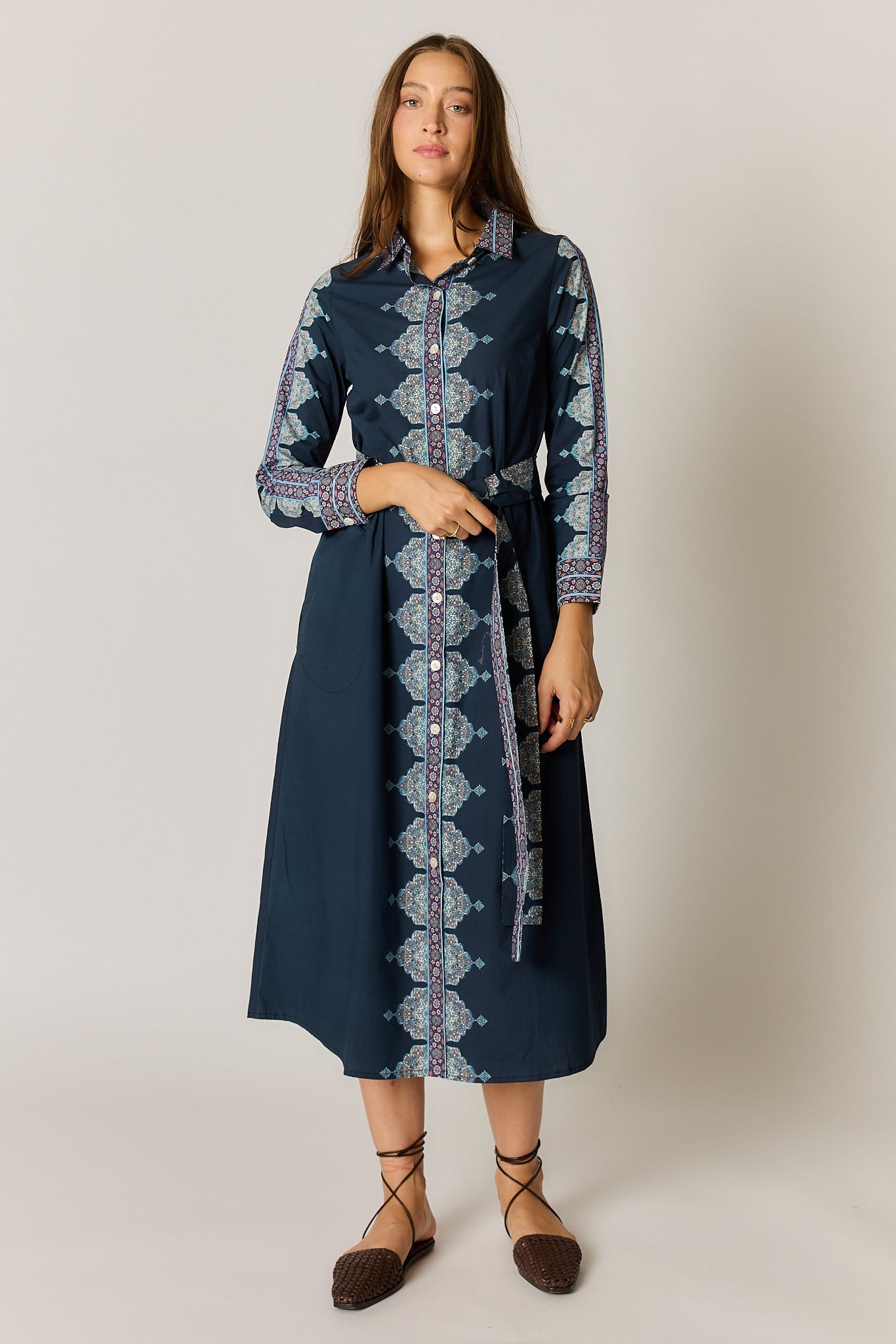Image of Dresses. Product name - Rubyyaya Paolina Dress Navy in Navy colour by brand - Rubyyaya
