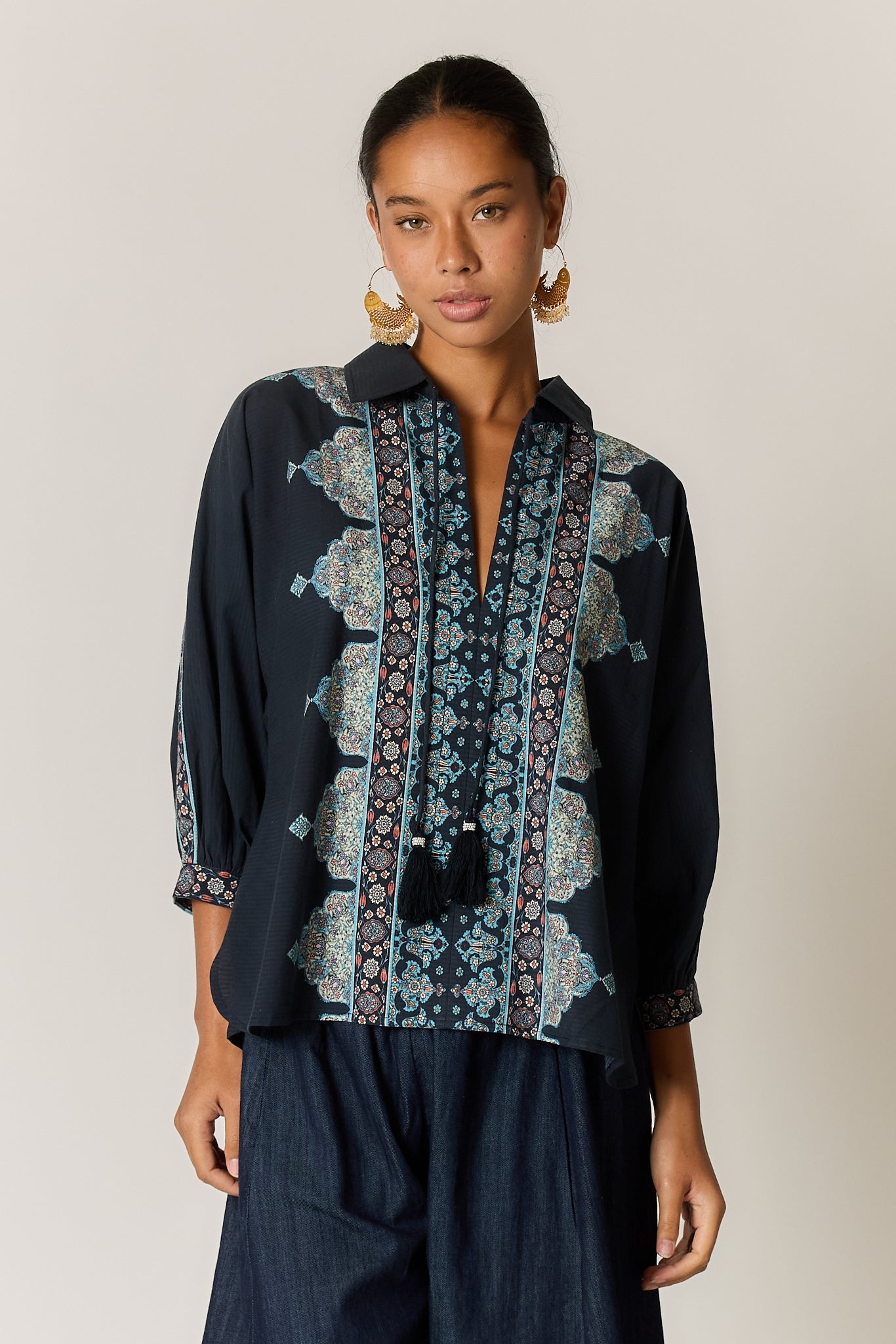 Rubyyaya Paolina Shirt (Navy)