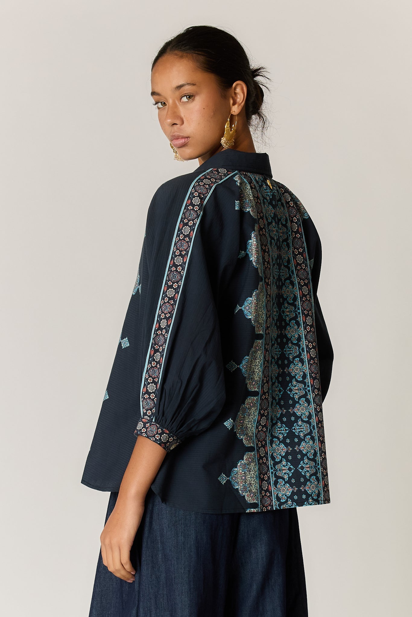 Rubyyaya Paolina Shirt (Navy)