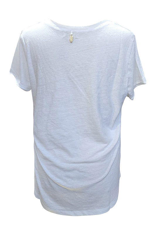 Rubyyaya Plain T-Shirt (White)