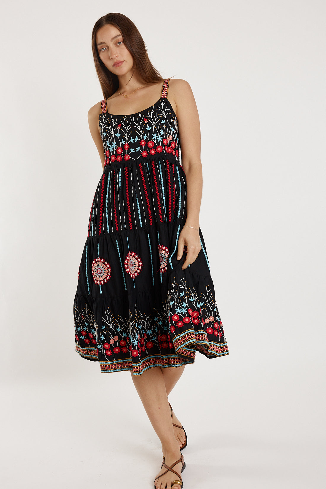 Rubyyaya Provence Sundress (Black)