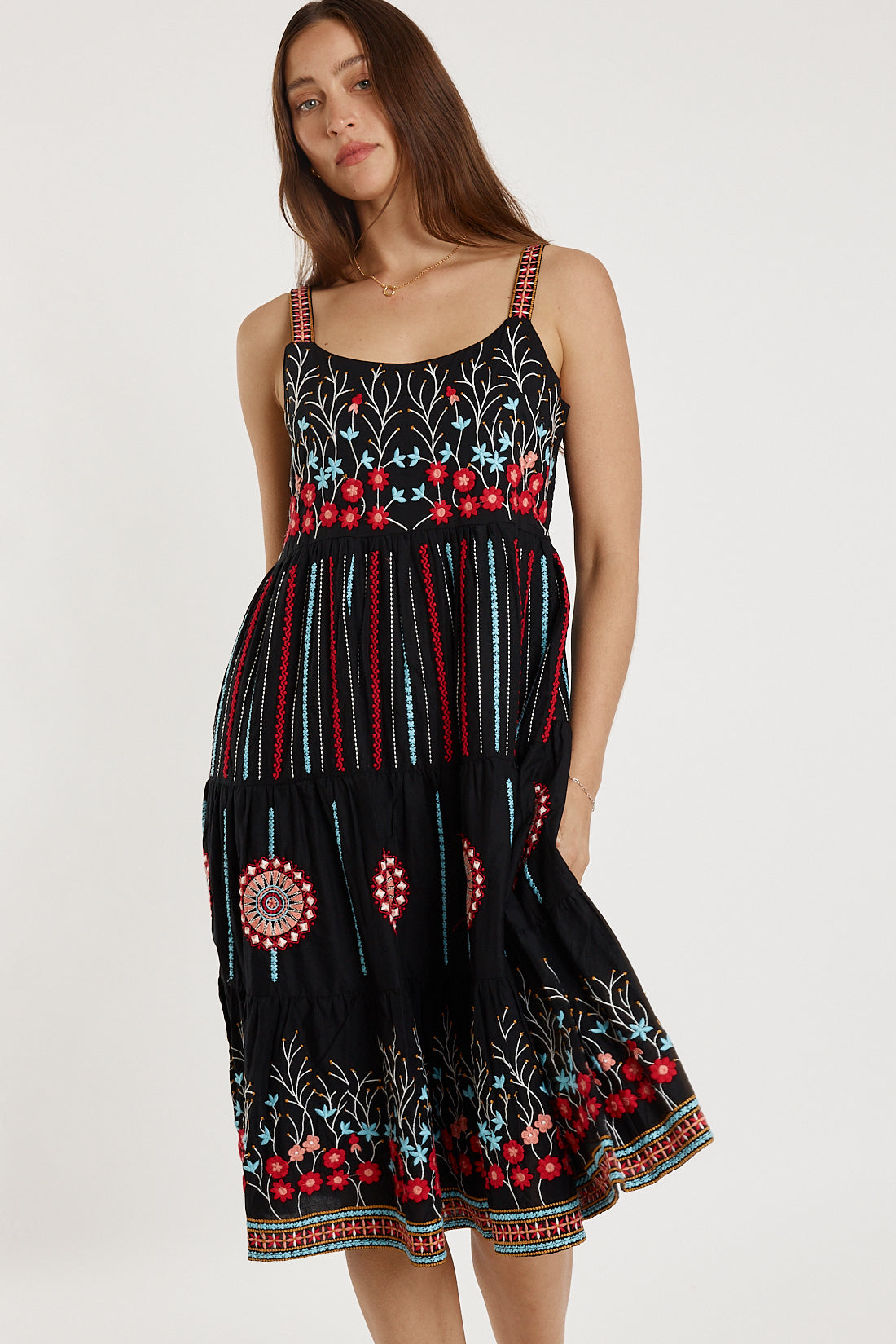 Image of Dresses. Productname: Rubyyaya Provence Sundress Black in Black colour by brand - Rubyyaya