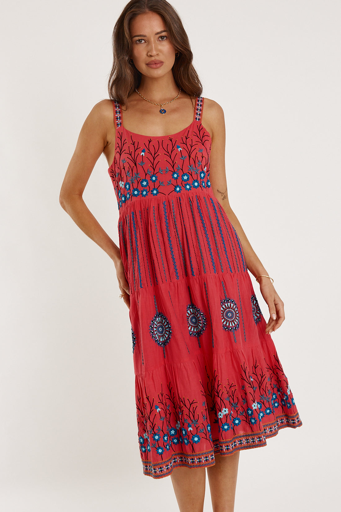Rubyyaya Provence Sundress (Watermelon)