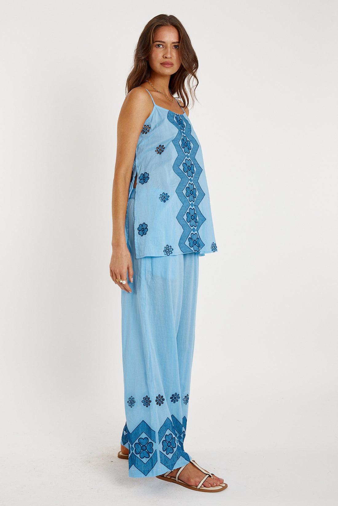 Rubyyaya Ravello Pant (Blue)