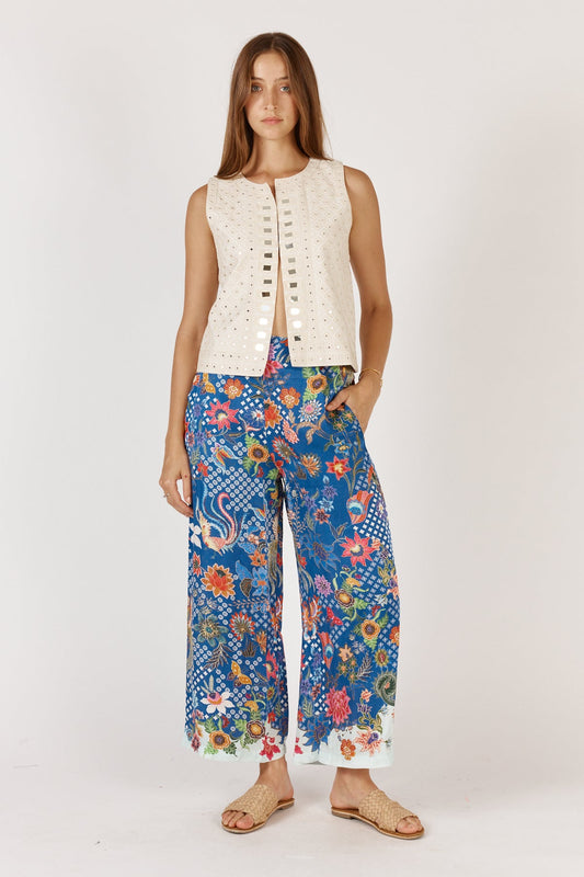 Image of Coats & Jackets. Productname: Rubyyaya Rhapsody Vest Cream in Cream colour by brand - Rubyyaya